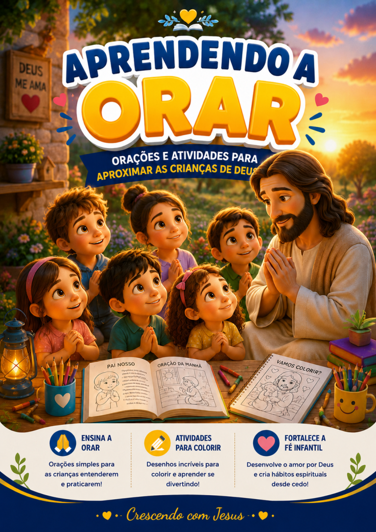 capa do mudulo Aprendendo a Orar